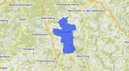 Bodenrichtwertkarte Freystadt Oberpfalz