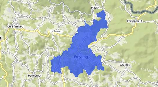 Bodenrichtwertkarte Freyung Niederbayern