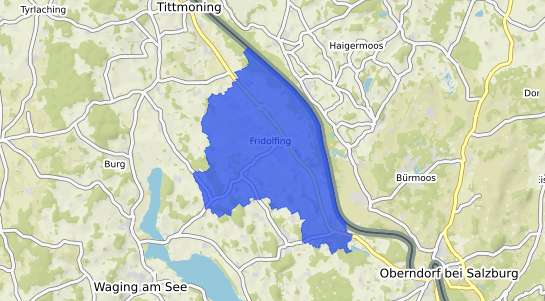 Bodenrichtwertkarte Fridolfing