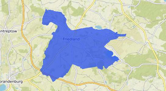 Bodenrichtwertkarte Friedland Kr. Goettingen