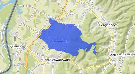 Bodenrichtwertkarte Friesenheim Rheinhessen