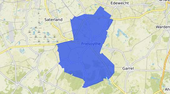 Bodenrichtwertkarte Friesoythe