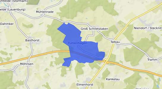 Bodenrichtwertkarte Fuhlenhagen