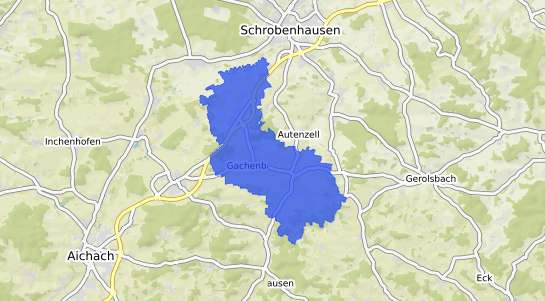 Bodenrichtwertkarte Gachenbach
