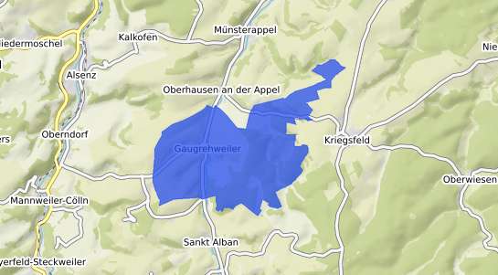 Bodenrichtwertkarte Gaugrehweiler
