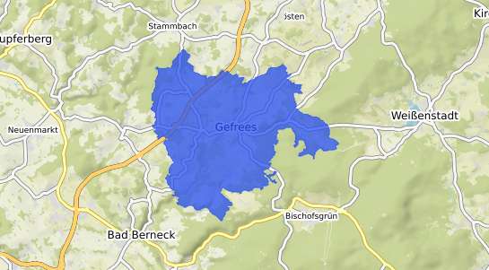 Bodenrichtwertkarte Gefrees