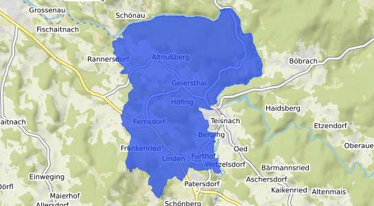 Bodenrichtwertkarte Geiersthal