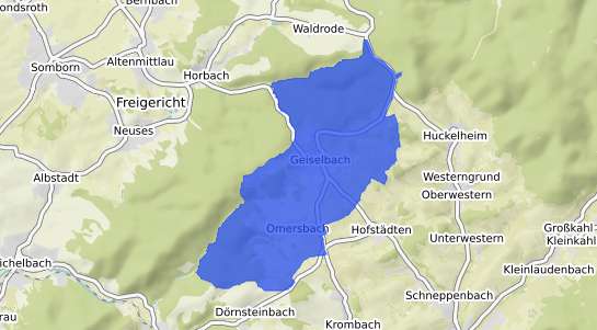 Bodenrichtwertkarte Geiselbach