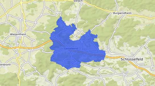 Bodenrichtwertkarte Geiselwind