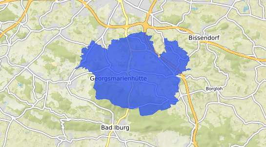 Bodenrichtwertkarte Georgsmarienh&uuml;tte