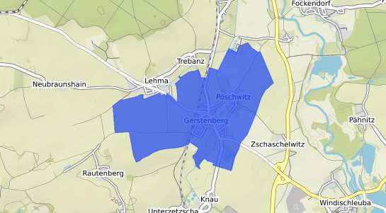 Bodenrichtwertkarte Gerstenberg