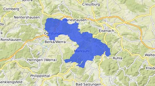 Bodenrichtwertkarte Gerstungen