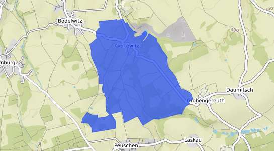 Bodenrichtwertkarte Gertewitz