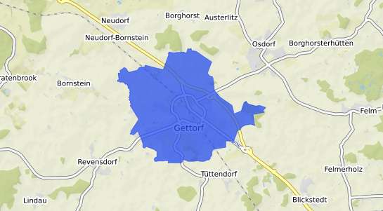 Bodenrichtwertkarte Gettorf