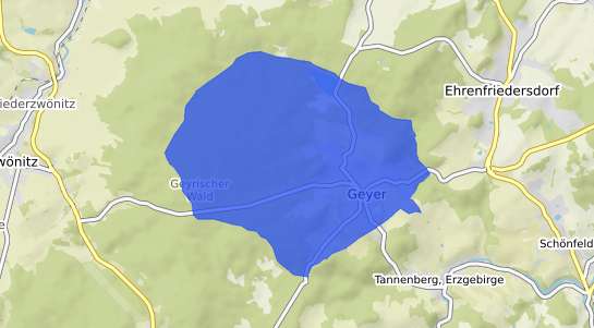 Bodenrichtwertkarte Geyer