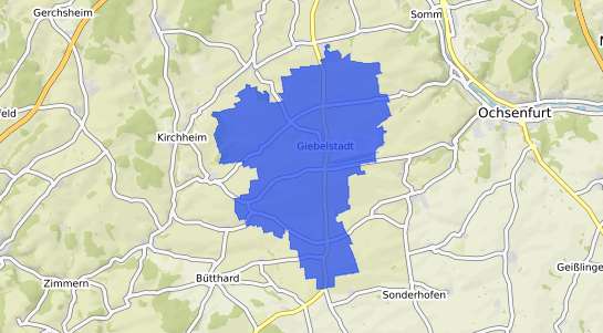 Bodenrichtwertkarte Giebelstadt