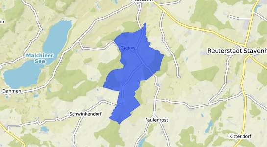 Bodenrichtwertkarte Gielow