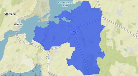 Bodenrichtwertkarte Gingst