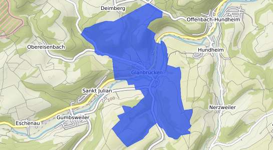 Bodenrichtwertkarte Glanbruecken