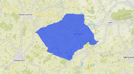 Bodenrichtwertkarte Glandorf