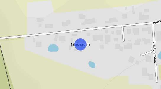 Bodenrichtwertkarte Glashagen b. Wismar, Mecklenburg