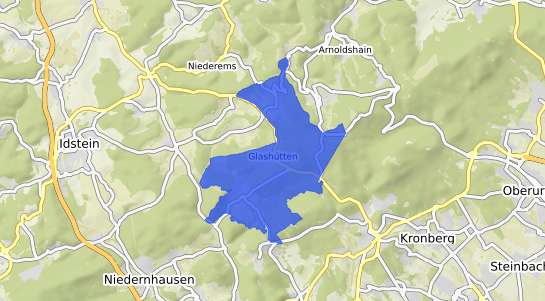 Bodenrichtwertkarte Glashuetten Oberfranken