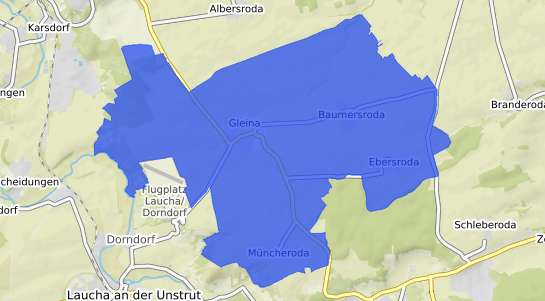 Bodenrichtwertkarte Gleina b. Riesa
