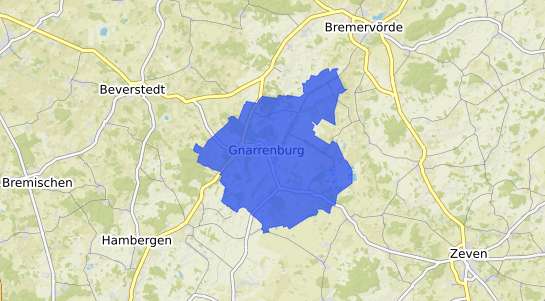 Bodenrichtwertkarte Gnarrenburg