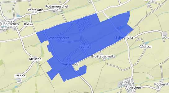 Bodenrichtwertkarte Goellnitz Niederlausitz