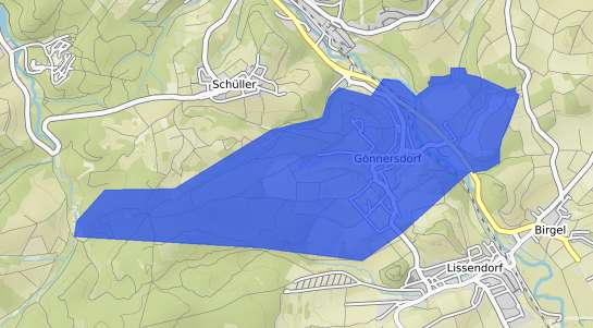 Bodenrichtwertkarte Goennersdorf Kr. Ahrweiler