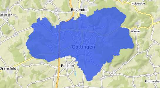Bodenrichtwertkarte Göttingen Niedersachsen