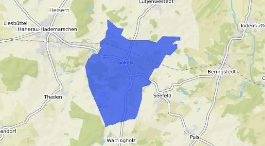 Bodenrichtwertkarte Gokels