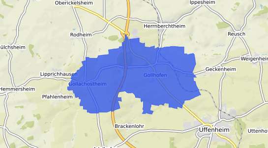 Bodenrichtwertkarte Gollhofen