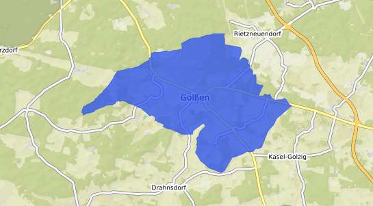 Bodenrichtwertkarte Gol&szlig;en