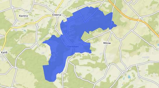 Bodenrichtwertkarte Gorlosen