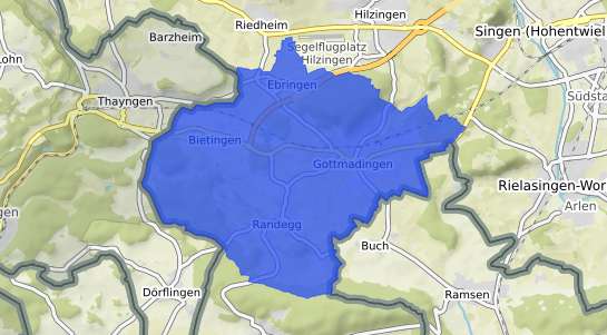 Bodenrichtwertkarte Gottmadingen