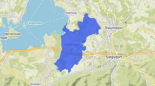 Bodenrichtwertkarte Grabenst&auml;tt Chiemsee