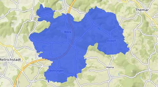 Bodenrichtwertkarte Bad K&ouml;nigshofen im Grabfeld