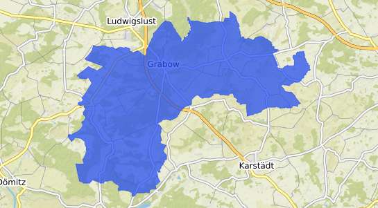 Bodenrichtwertkarte Grabow b. Burg b. Magdeburg