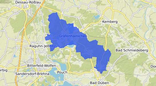 Bodenrichtwertkarte Gr&auml;fenhainichen