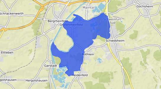 Bodenrichtwertkarte Grafenrheinfeld