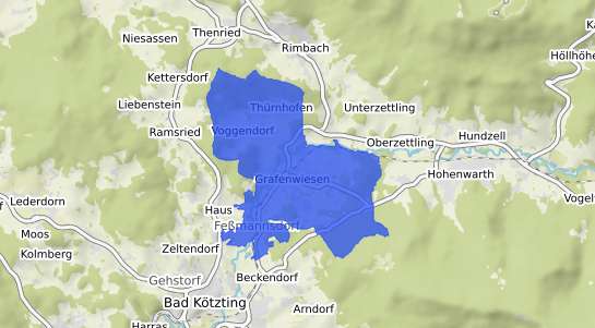 Bodenrichtwertkarte Grafenwiesen