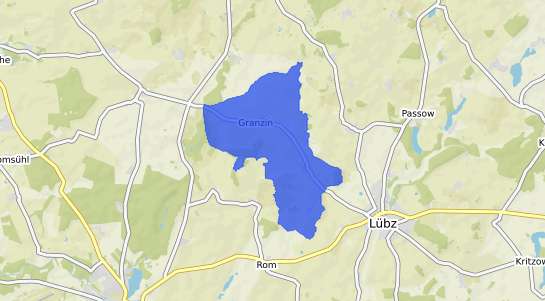 Bodenrichtwertkarte Granzin b. Boizenburg