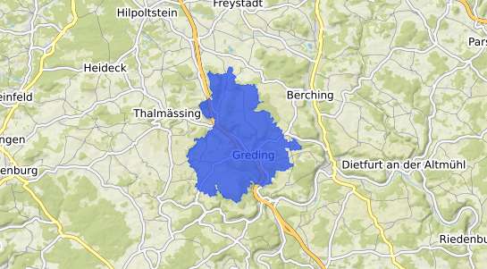Bodenrichtwertkarte Greding
