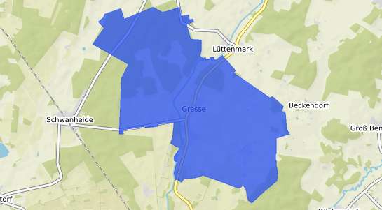 Bodenrichtwertkarte Gresse