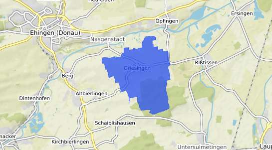 Bodenrichtwertkarte Griesingen