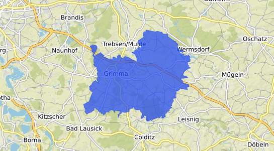 Bodenrichtwertkarte Grimma