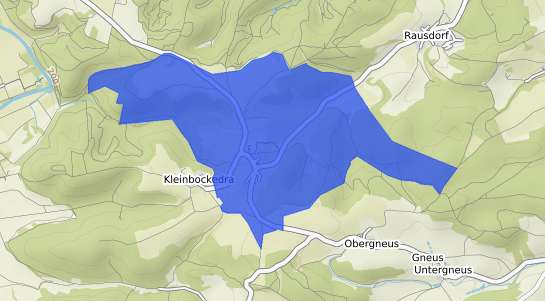 Bodenrichtwertkarte Grossbockedra