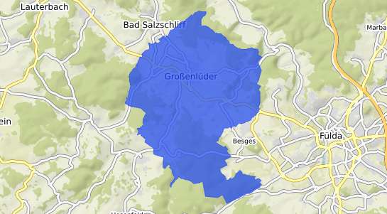 Bodenrichtwertkarte Gro&szlig;enl&uuml;der