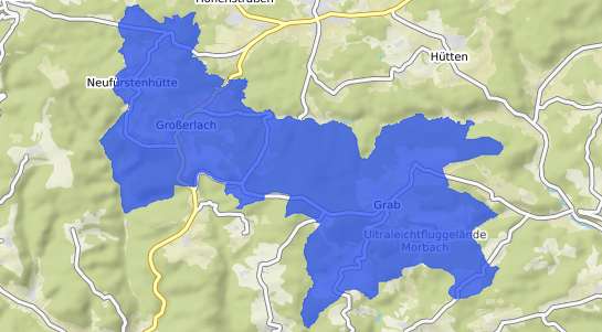 Bodenrichtwertkarte Gro&szlig;erlach